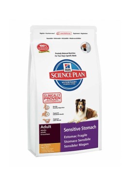 Hills Science Plan Canine Adult Sensitive Stomach Chicken Food (3kg)